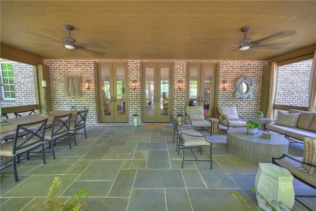 1707 Candler Way, Auburn, AL 36830 - bedroom with multiple windows, dark wood-type flooring, and a ceiling fan