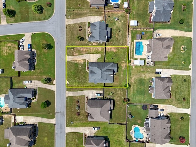 151 Landing Way, Smiths Station, AL 36877 - aerial view of property's location featuring property boundaries highlighted and nearby suburban area