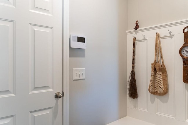 view of mudroom