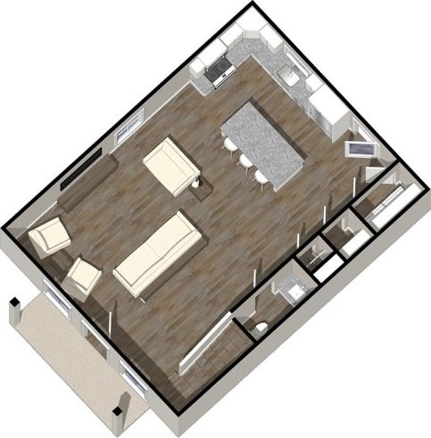 view of layout