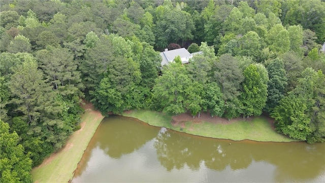 1765 Creekwood Trl, Auburn, AL 36830 - aerial view of a nearby body of water and a forest