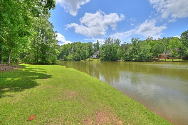 1765 Creekwood Trl, Auburn, AL 36830 - water view featuring a heavily wooded area