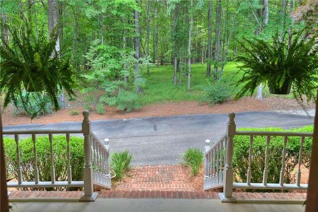 1765 Creekwood Trl, Auburn, AL 36830 - view of yard with a view of trees