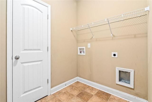 2316 Tuscany Pl, Auburn, AL 36830 - clothes washing area with baseboards, washer hookup, laundry area, and hookup for an electric dryer