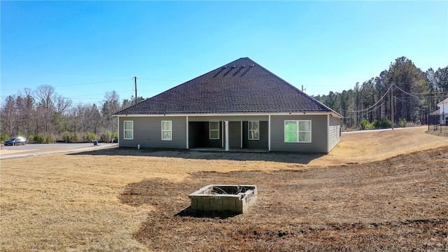 view of rear view of house