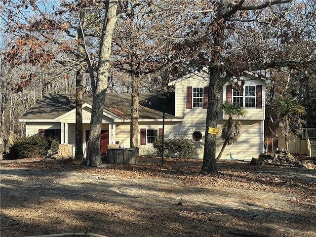 view of front of house