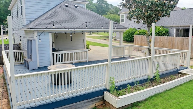 735 Hunter Ct, Auburn, AL 36832 - view of pool with a deck and fence