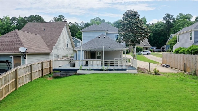 735 Hunter Ct, Auburn, AL 36832 - rear view of property with roof with shingles