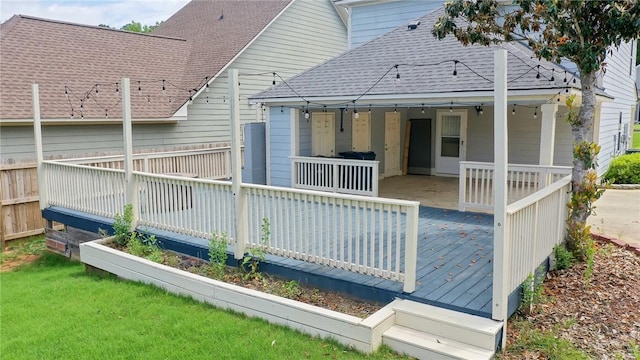 735 Hunter Ct, Auburn, AL 36832 - rear view of property with a shingled roof and fence