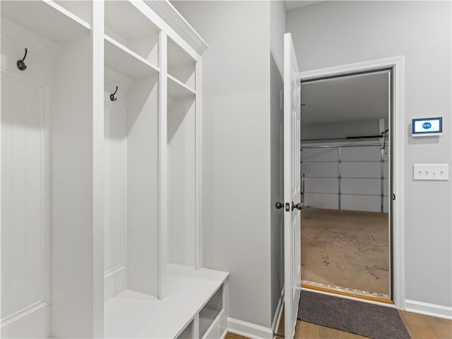 view of mudroom