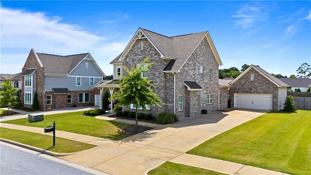 2409 Meadow Cove Rd, Auburn, AL 36832 - craftsman-style home featuring concrete driveway, an attached garage, and brick siding