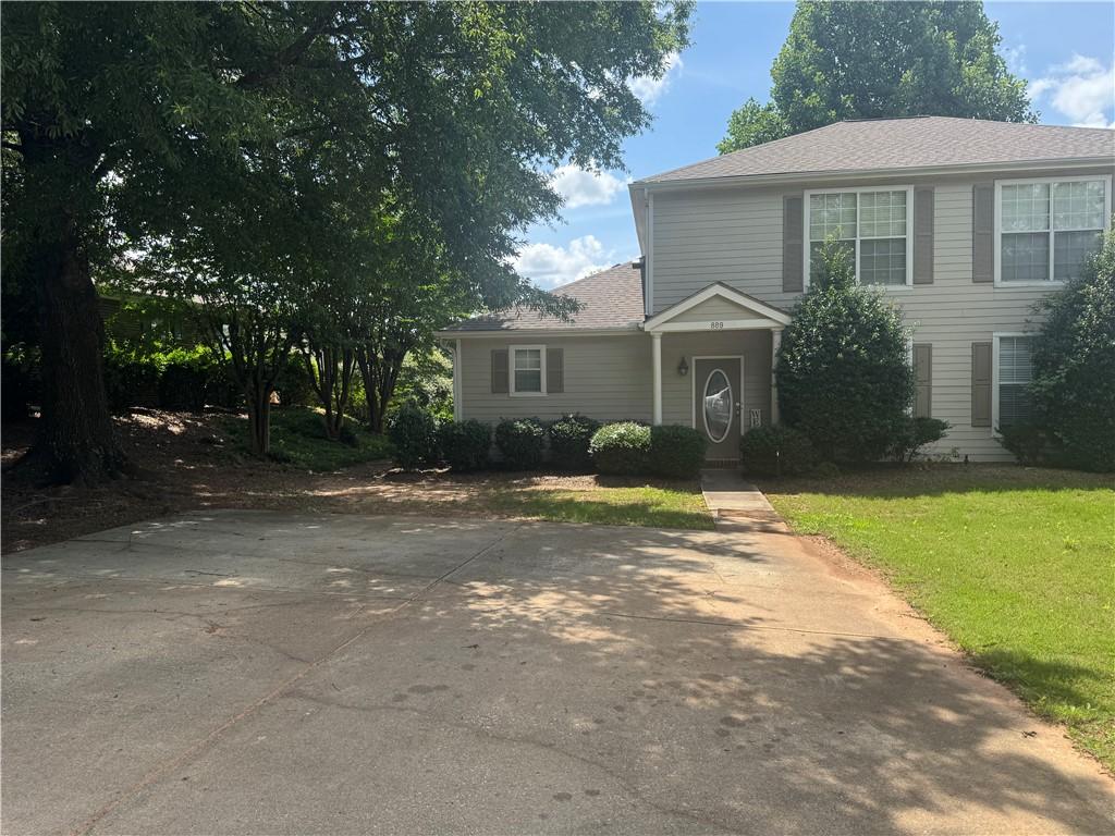 889 Harvard Dr, Auburn, AL 36830 - view of front of house featuring a front yard