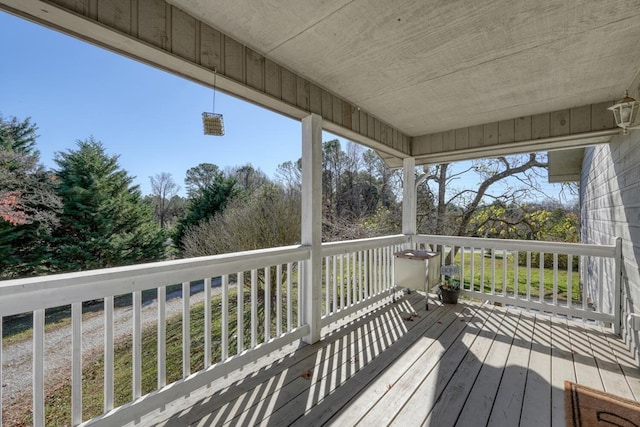view of deck