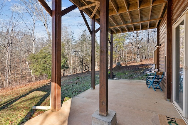 view of patio / terrace