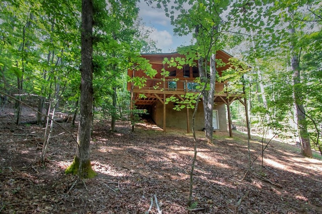 155 Stone Crest Ln, Murphy, NC 28906 - rear view of house featuring a deck