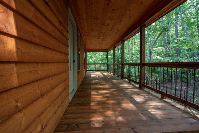 155 Stone Crest Ln, Murphy, NC 28906 - view of wooden deck