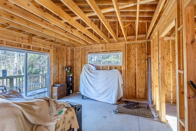 miscellaneous room featuring plenty of natural light