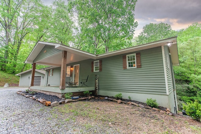 68 Phillips Crk, Andrews, NC 28901 - view of front of home with a porch and driveway