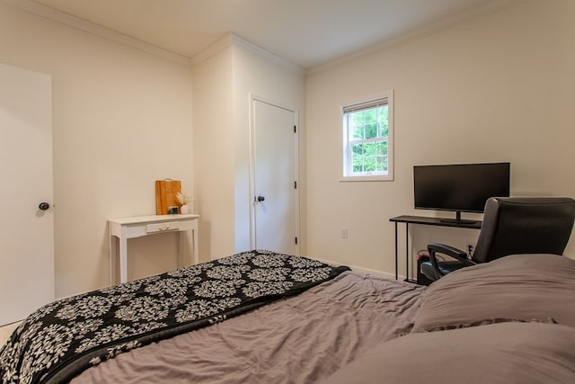68 Phillips Crk, Andrews, NC 28901 - bedroom featuring ornamental molding and baseboards