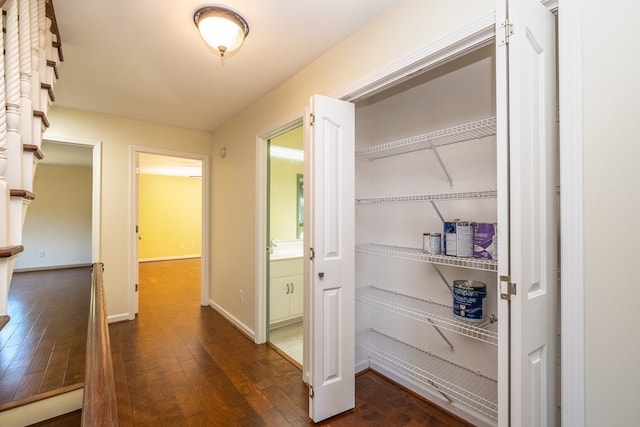 view of closet