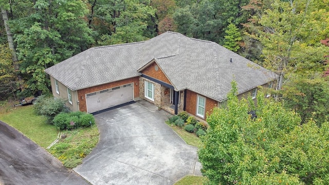 10 Quiet Place Ln, Clayton, GA 30525 - view of subject property featuring a forest