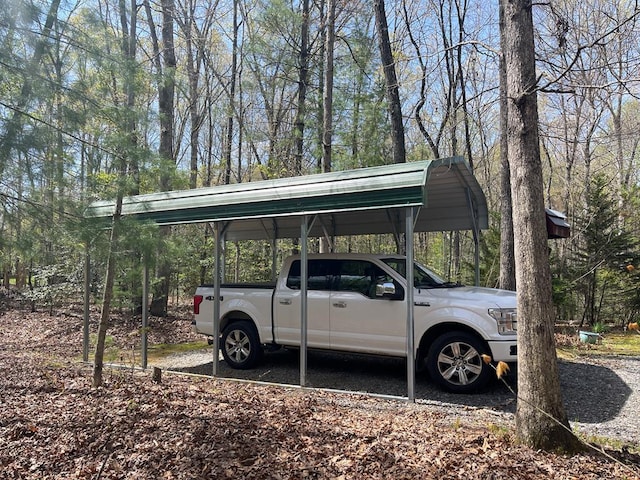 352 Partridge Ln, Murphy, NC 28906 - view of parking / parking lot with a detached carport