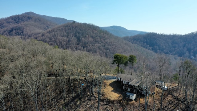 view of property view of mountains