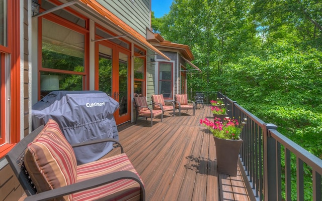 41 Elm Ct, Murphy, NC 28906 - deck with a grill