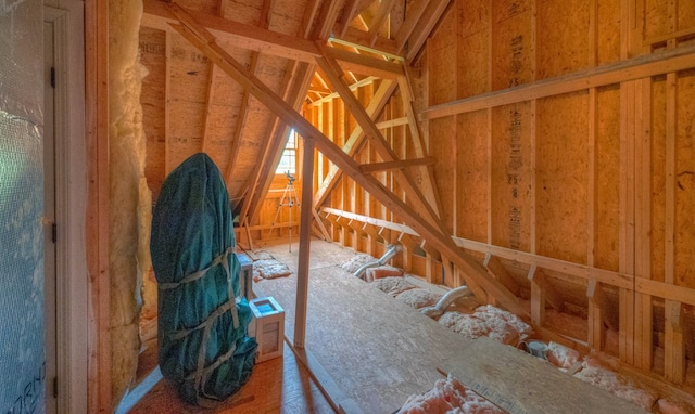 41 Elm Ct, Murphy, NC 28906 - view of unfinished attic