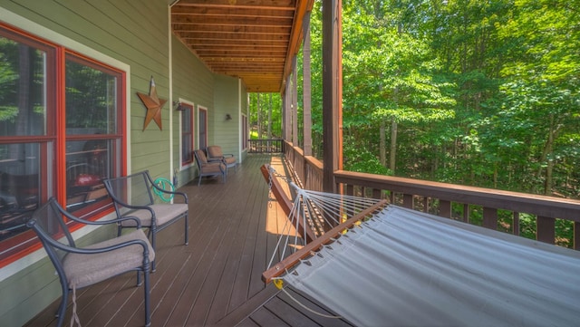 41 Elm Ct, Murphy, NC 28906 - view of wooden terrace