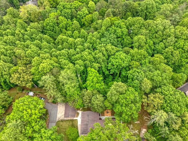 241 Boulevard St, Murphy, NC 28906 - bird's eye view of a heavily wooded area