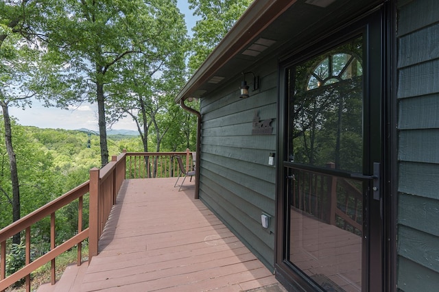 view of deck