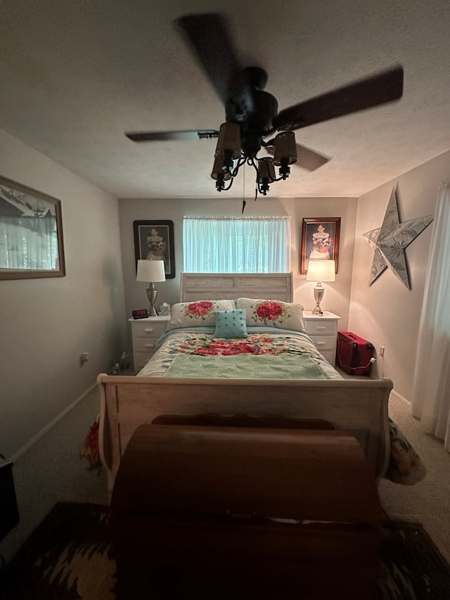 10 Whippoorwill Ln, Murphy, NC 28906 - bedroom featuring carpet flooring, baseboards, and a ceiling fan