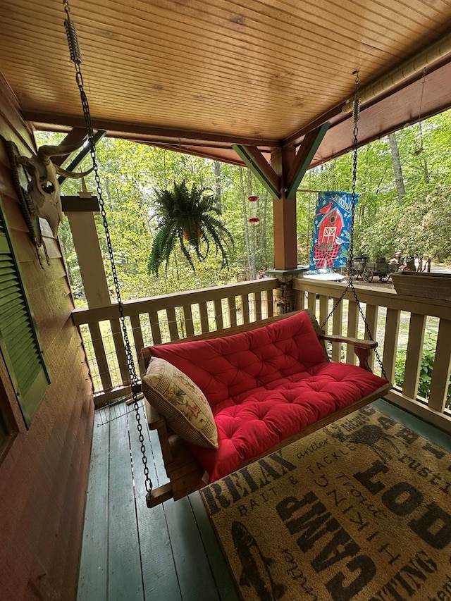 10 Whippoorwill Ln, Murphy, NC 28906 - view of wooden deck