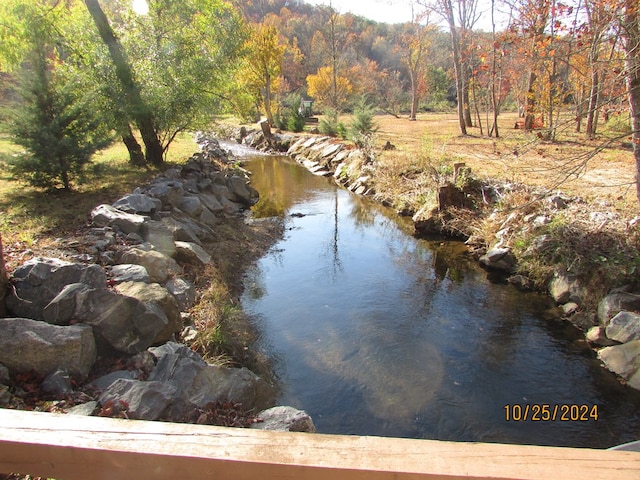 property view of water