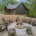 1085 Dills Rd, Blue Ridge, GA 30513 - view of yard with an outdoor fire pit