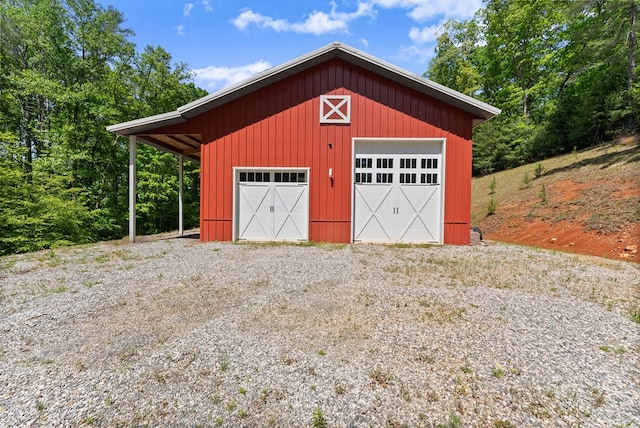 457 Celie Ann Seabolt Rd, Cleveland, GA 30528 - view of detached garage