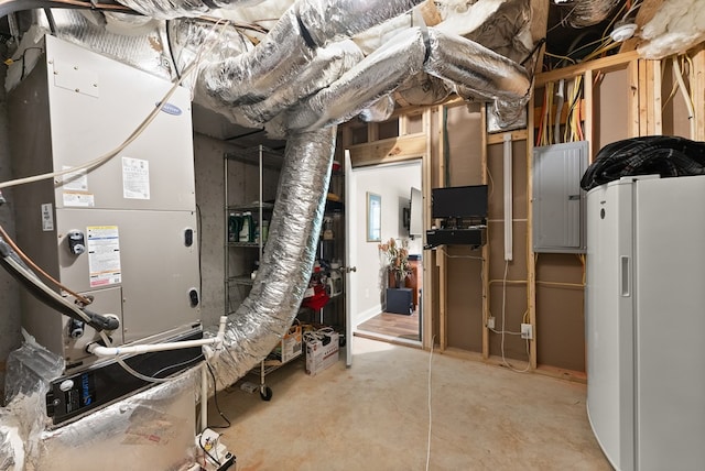 457 Celie Ann Seabolt Rd, Cleveland, GA 30528 - utility room with electric panel