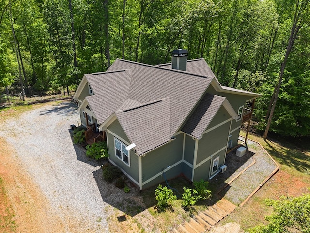 457 Celie Ann Seabolt Rd, Cleveland, GA 30528 - view of subject property featuring a heavily wooded area