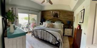 209B N Berrong St, Hiawassee, GA 30546 - bedroom featuring lofted ceiling
