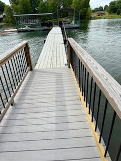 209B N Berrong St, Hiawassee, GA 30546 - dock with a water view