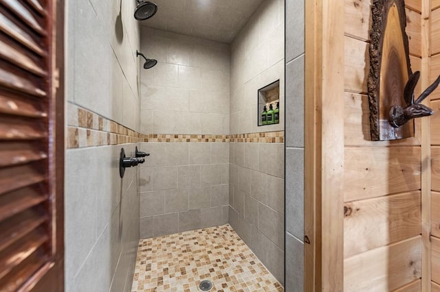87 Lonesome Dove Path, Blue Ridge, GA 30513 - full bath featuring tiled shower