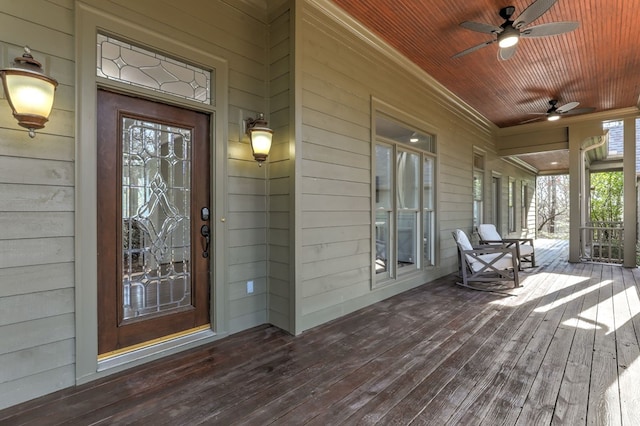 1492 Mcelroy Mountain Dr, Jasper, GA 30143 - porch featuring a ceiling fan