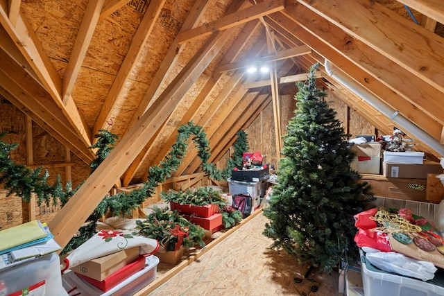 301 Shadow Mountain Rd, Dillard, GA 30537 - view of attic