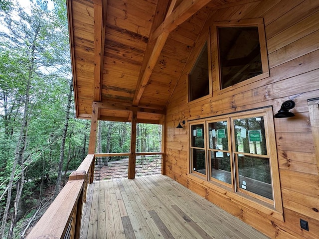 65 Christopher Dr, Ellijay, GA 30540 - view of deck