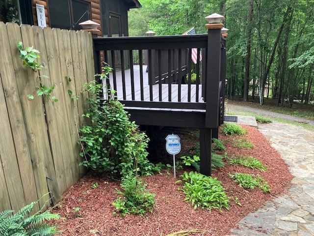 47 Starry Night Path, Murphy, NC 28906 - view of wooden deck