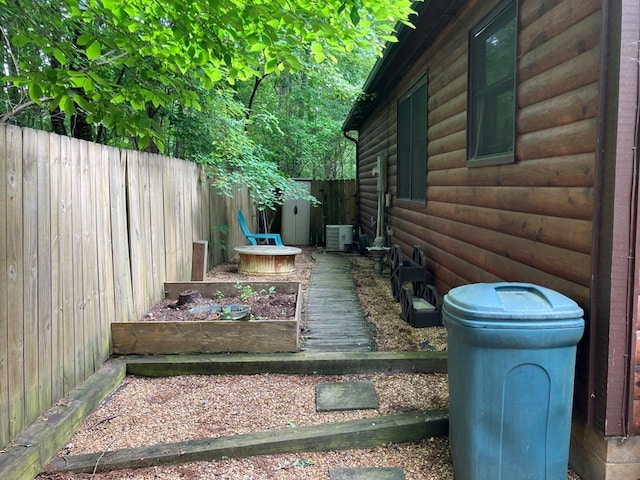 47 Starry Night Path, Murphy, NC 28906 - view of yard with a vegetable garden