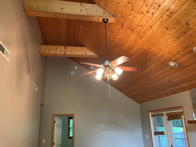 47 Starry Night Path, Murphy, NC 28906 - detailed view of ceiling fan and wooden ceiling