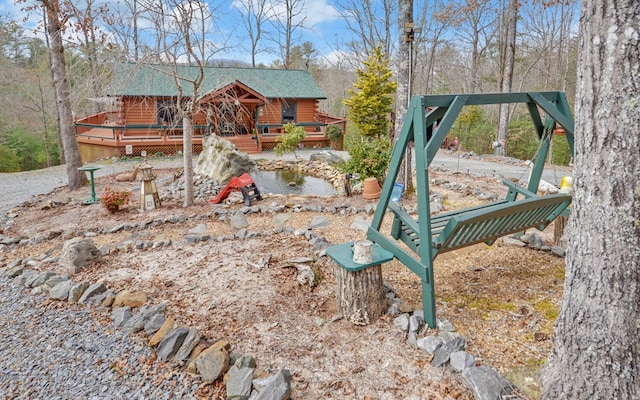 530 Bear Paw Church Rd, Murphy, NC 28906 - view of play area featuring a deck