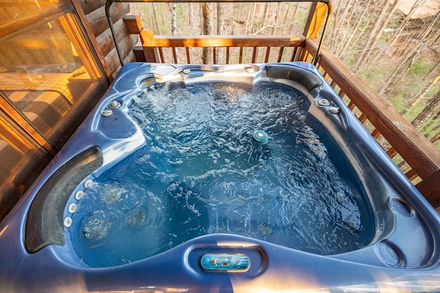 57 Coffee Pot Dr, Blue Ridge, GA 30513 - exterior view of a jacuzzi